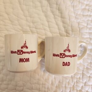 Vintage Walt Disney World Mugs